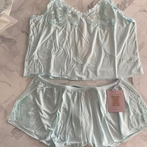 Savage X Fenty Lace Tank Top and Short Set NWT